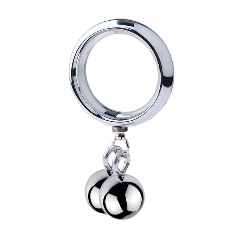 Bolas de peso de metal para estiramiento continuo con anillos adaptables 4