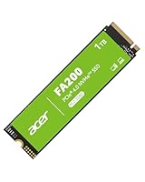 acer FA200 SSD PCIe 4.0 NVMe 1 TB - Velocità di lettura fino a 7200 MB/s Disco interno Gen4x4 M.2 2280 con HMB e cache SLC - SSD per laptop/desktop e gaming (compatibile con PS5)