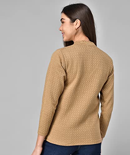 Image of eKools Women's Winterwear Woolen Sweater Cardigans