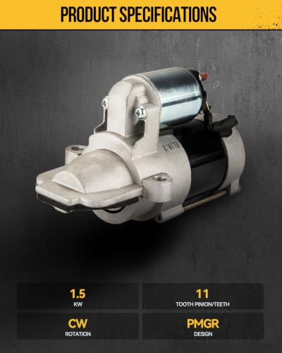 KAC Starter 6657N Compatible con Ford Ranger 2001-2011 2.3L 1.5KW miniatura 3