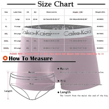 4 Pack Cotton Underpants for Men,Moisture Wicking Big and Tall Boxer Briefs,Comfortable & Breathable Underwear2