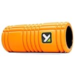 TRIGGERPOINT Performance Therapy Grid Foam Roller with Free Online Instructional Videos, Original (13-inch), Orange