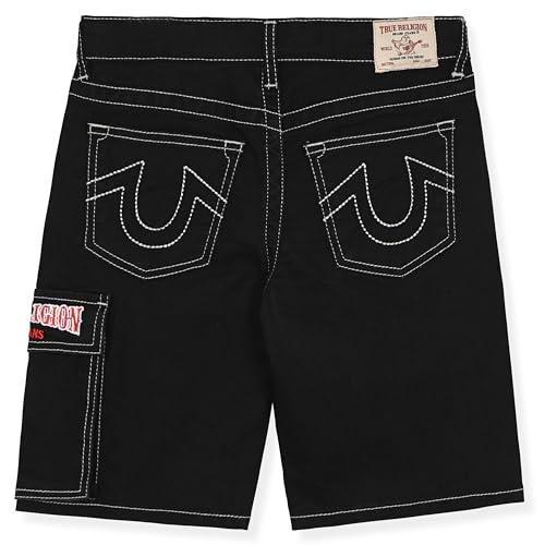 Image of True Religion Boys Short Sets for Kids | Boys Jean Shorts and Tee Shirt Clothing Set