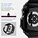 Spigen Rugged Armor Pro Designed for Apple Watch Series 10 46mm Case with Band Protective TPU Cover with Strap (2024) - Matte Black