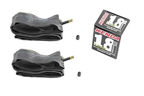 2 Stück 18 Zoll Kenda Schlauch Tube 47/57-355 18x1.75-2.125 AV Autoventil...