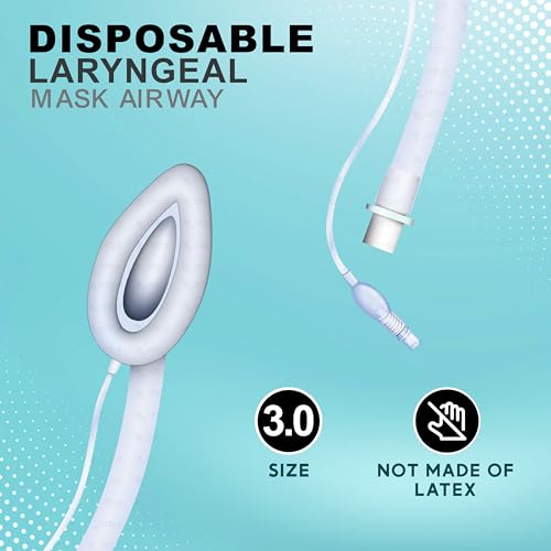 Image of OTICA Sterile Laryngeal Mask Airway - Disposable LMA | PVC material | Size-3 No.