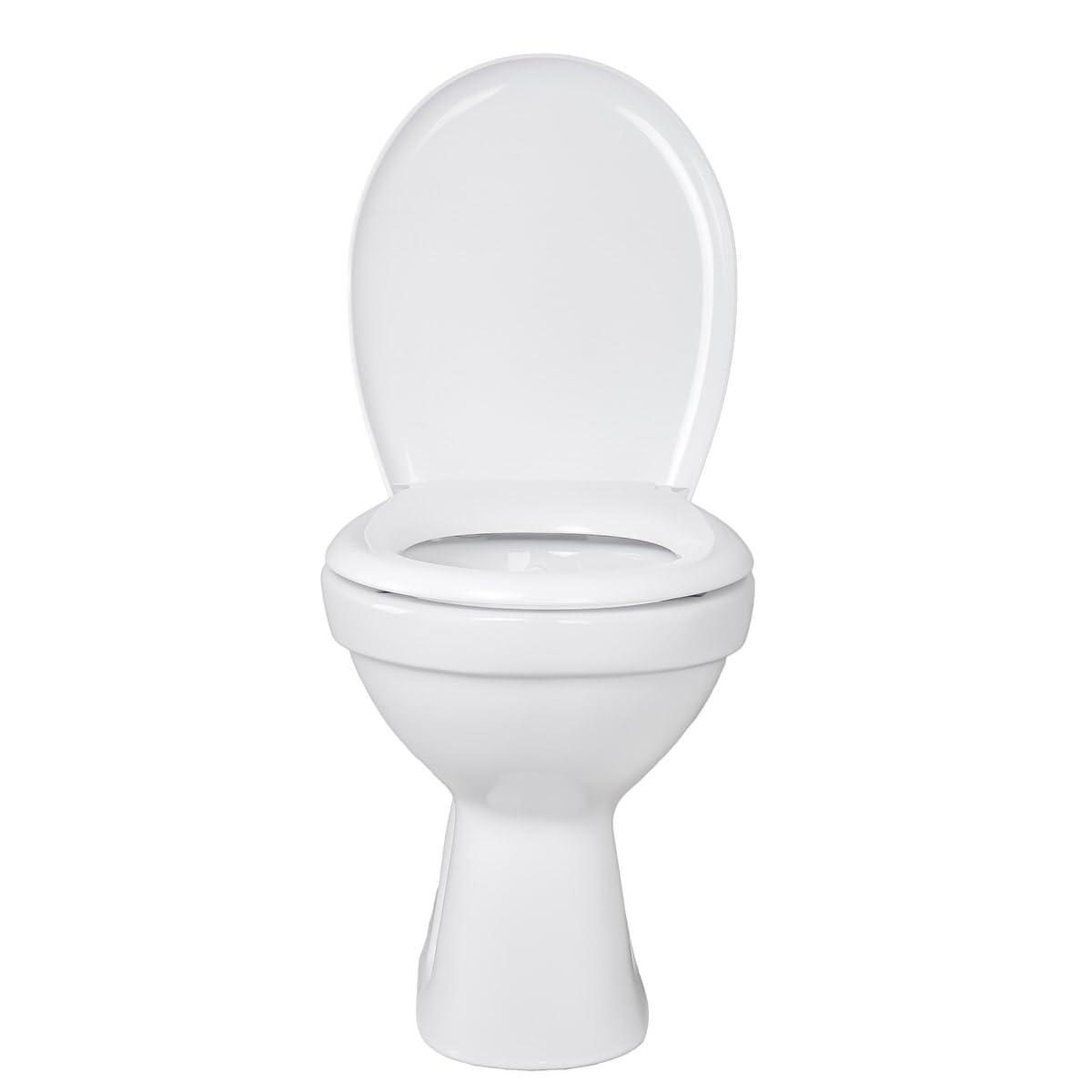 Belvit Inodoro con función bidé, color blanco | Taharet - Tapa de inodoro de cerámica (horizontal, cierre suave)