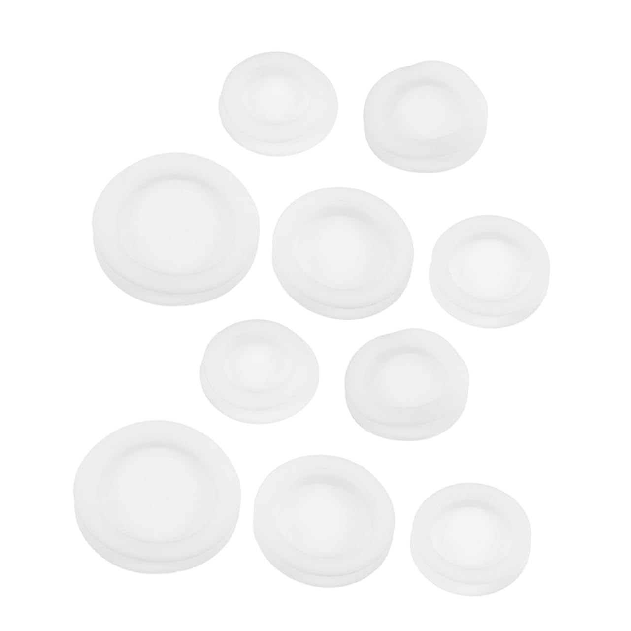 DOITOOL Secure Easy Install 10pcs Piggy Bank Stopper Cover for Multi-Purpose Coin Bank