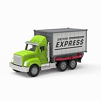 Driven Micro Fahrzeuge mit Lichtern & Tönen, Feuerwehrauto, Abschleppwagen, Bagger, Kran, Muldenkipper, Müllauto, Betonmischer, Bulldozer, Straßenwalze, ab 3 Jahren