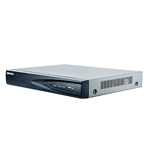 INKOVIDEO NVR-4K-4P 4-Kanal Full HD Netzwerkvideorecorder (NVR) / Aufnahmegerät/Netzwerk Videorekorder mit PoE HDMI und VGA Ausgang/Videoüberwachung