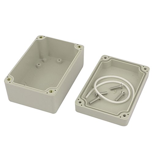 Caja impermeable rectangular 100x68x50mm 2 unidades miniatura 2