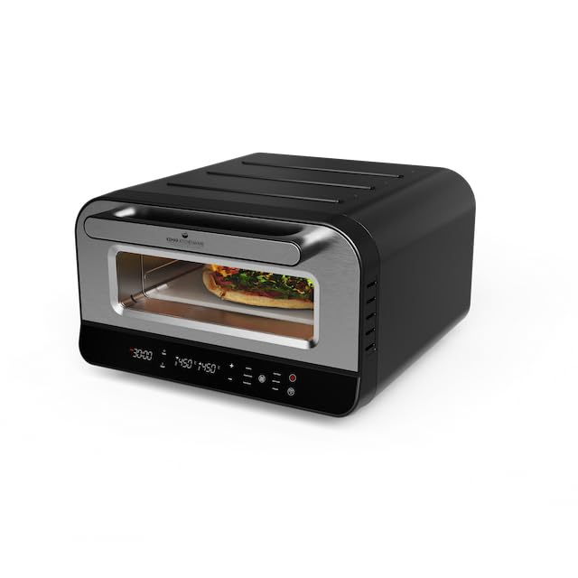 KPO-220 Elektrischer Pizzaofen mit Pizzaschaufel, Touch Display, bis 450°C (KPO-220)