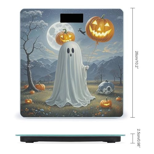 Báscula Digital de Baño Pumpkin Balloon con Pantalla LCD miniatura 2