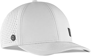 NIXY Stoked Cap - Premium Fitted, Lightweight Fabric, Maximum Breathability, and Moisture-Absorbing Design - 56cm - Pure White