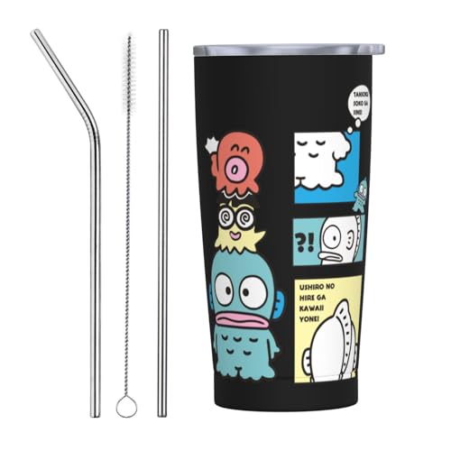 �n���M���h�� (3) �A�j�� �X�g���[&�X�g���[�u���V�t�� �}�O�J�b�v �R�[�q�[�J�b�v 600ML �R���r�j�J�b�v �^���u���[ �X�e�����X�� �ۗ� �ۉ� �ԗp �W�t�� �����^�� ���� ��e�� ������ �L�����N�^�[ �l�C �v���[���g