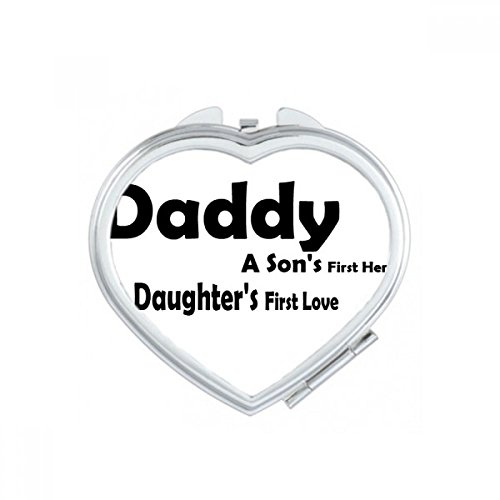 Miroir de poche compact l'amour Hero Papa multicolore - 2