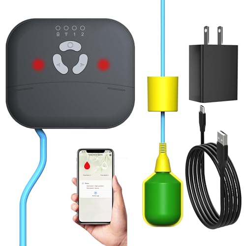 LUCKYDUO WiFi High/Low Sump Pump Alarm