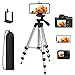 Vicloon Treppiede da Viaggio per Fotocamera,Tripod di Alluminio Leggero da 42 Pollici,Treppiedi da Viaggio per Cellulare e Fotocamera+Supporto Universale Treppiedi per Smartphone