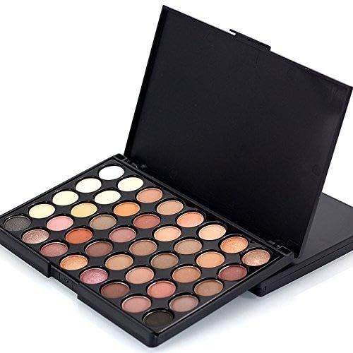 Professional Fashion Makeup Waterproof Matte Eye Shadow 40 Color Glitter Shimmer Eyeshadow Palette Kit Nude Makeup Cosmetics # 1