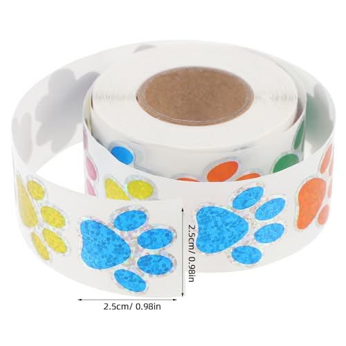 Vinilo Decorativo de Huellas de Perro Removible para Pared miniatura 2