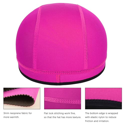 Image of 2mm Neoprene Dive Hood Thermal Mens Wetsuit Cap for Surf Snorkel