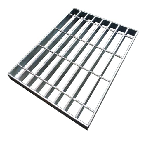 Grille d'évacuation rectangulaire durable en acier inoxydable pur - 2