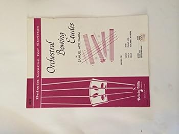 Paperback Orchestral Bowing Etudes: Bass (Belwin Course for Strings) Book