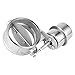 Vide Soupape, Mèche Rapide Échappement Soupape Tock-CUT76-Op Fait de Inoxydable Acier pour Extérieur Diamètre Pipes de 76mm/3in (Argent)