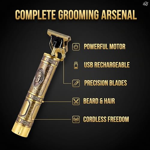 Image of Electric Shaving Machine for Men | Cordless Hair Shaver & Beard Trimmer with Precision Cutting for Smooth Shaving, Grooming & Versatile Styling at Home