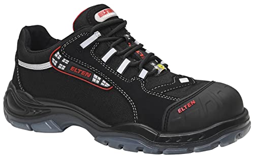 ELTEN SENEX Pro ESD S3, scarpe antinfortunistiche da uomo, leggere, puntale in plastica (più leggero del puntale in acciaio), materiale tomaia: tessuto, fodera interna: tessuto (traspirante), 46