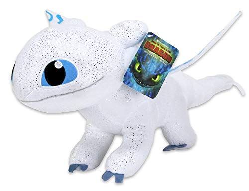 DreamWorks Tańczący pluszowy zwierzak z efektem Glow in The Dark 46 cm przytulanka wytresowanie smoka łatwe 3