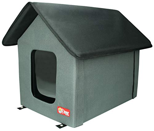 Extreme Pet New Indoor/Outdoor Cat House Doors - Fleece Heating