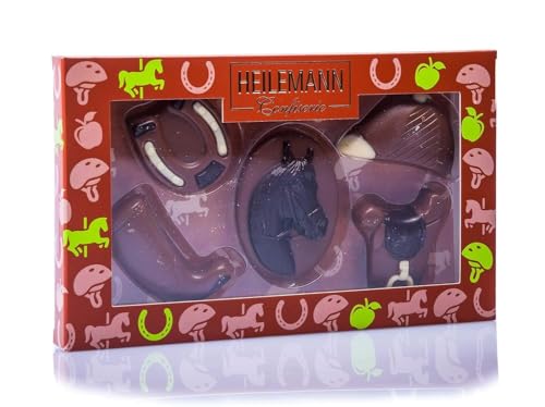 Heilemann Schoko Geschenkverpackung 'Pferde' Edelvollmilch 100g