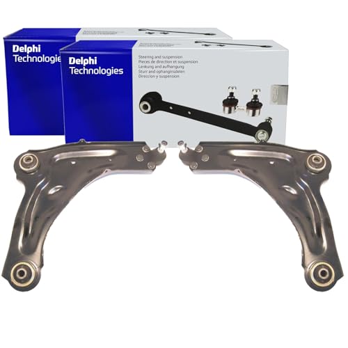 BandelOne enthält 2X Delphi Querlenker vorne links außen unten rechts passend für Laguna