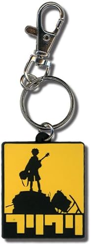 FLCL Naota Silhouette PVC Key Chain Anime Key Chains
