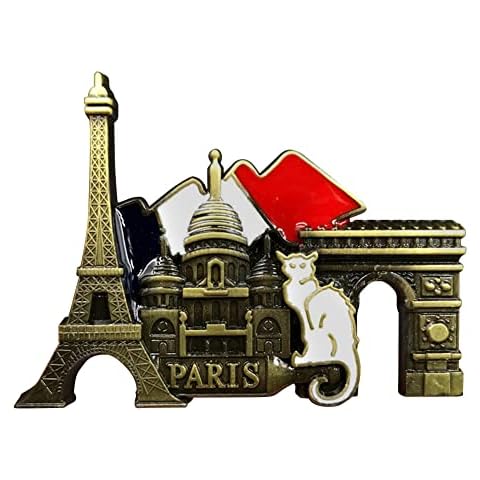 Retro Paris Decorative Fridge Magnets Cover