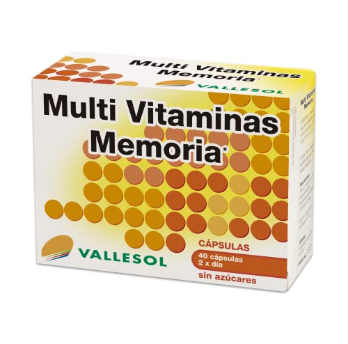 Vallesol Multi Vitaminas Memoria, 40 cápsulas