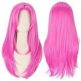 wxypreey Diavolo Cosplay Pink Wig