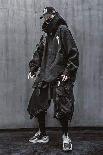 Image of Niepce Inc Japanese Streetwear Zip Up Windbreaker Jackets for Men