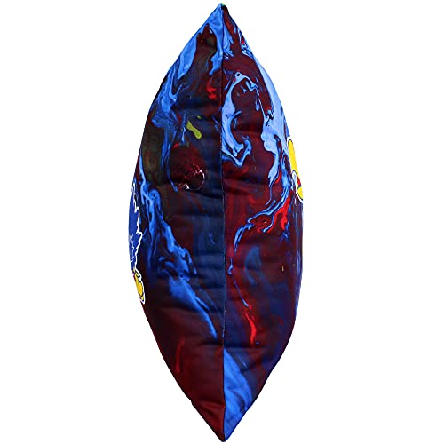 Image of Kansas Jayhawks 2 Sided Color Swept Decorative Pillow, 16 inch, Made in The USA