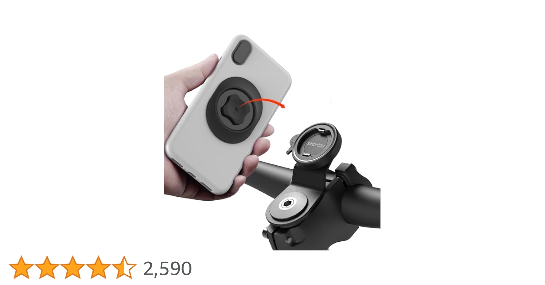 Quick Roadさま専用 Amazon.co.jp: SinceTop クイック取付 自転車 スマホ ホルダー