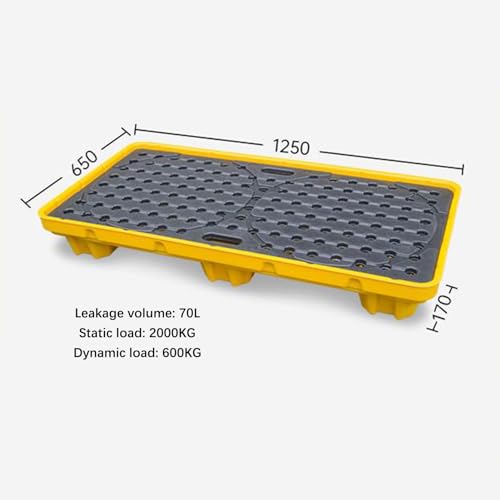 Plate-Forme de Confinement anti-fuite pour baril d'huile avec surface antidérapante - 2