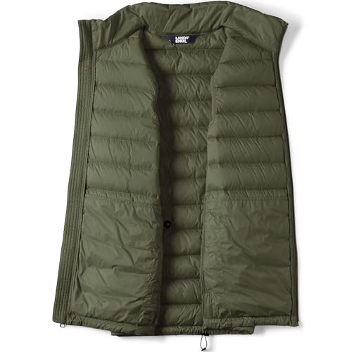 Image of Lands' End Men's Wanderweight Ultralight Packable Down Vest
