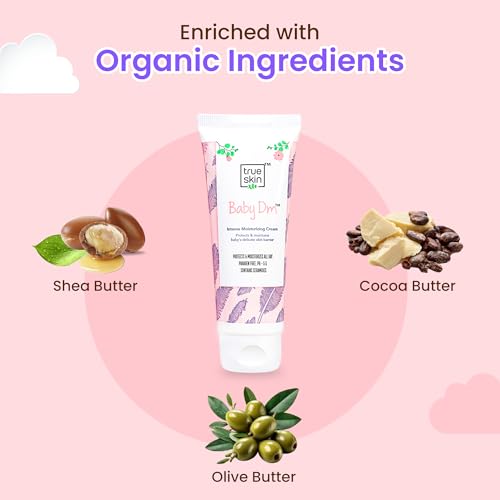 Image of Baby Dm | Intense Moisturizing Cream | Protect & Maintains Baby's Delicate Skin Barrier | Protect & Moisturizes All Day | Paraben Free, PH-55 | Contains Ceramides, Quantity - 60 Gram