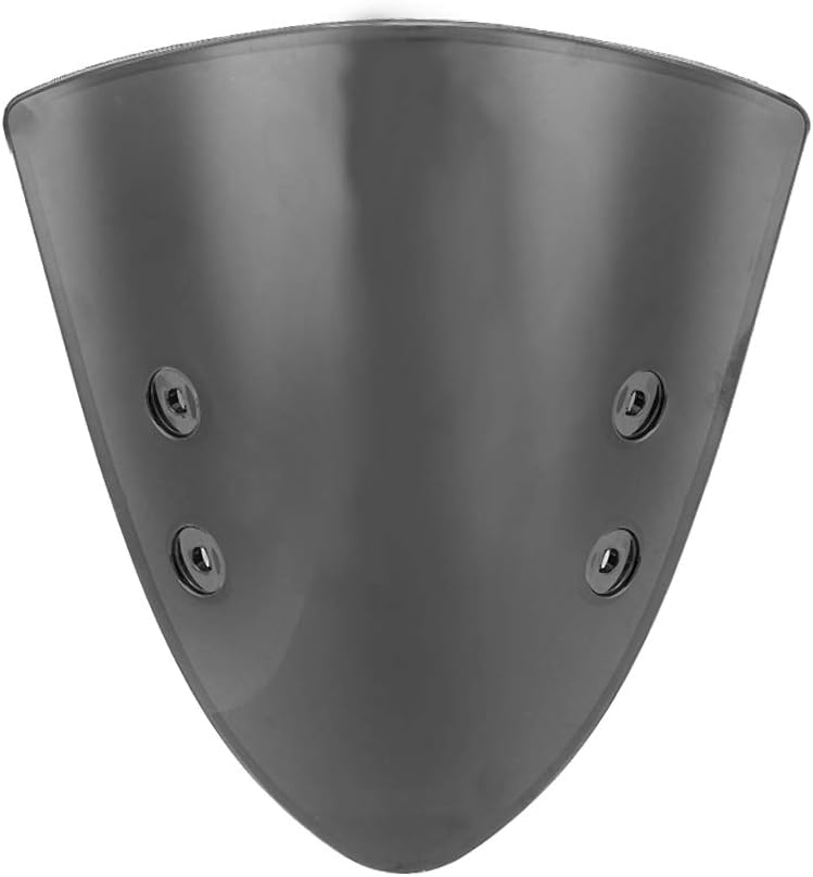 Motorcycle Windshield for ER-6N ER6N 2012-2014, Wind Deflector Screen, Black ABS