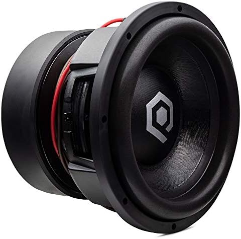 SoundQubed HDX4 Series Aluminum Voice Coil 2000W RMS Subwoofer (12-inch Dual 1 Ohm)