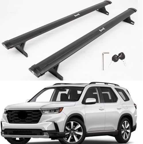 Image of Upgraded Lockable for Honda Pilot 2023-2025 Cargo Racks Roof Rack Cross Bars Rail Luggage Carrier Accessories