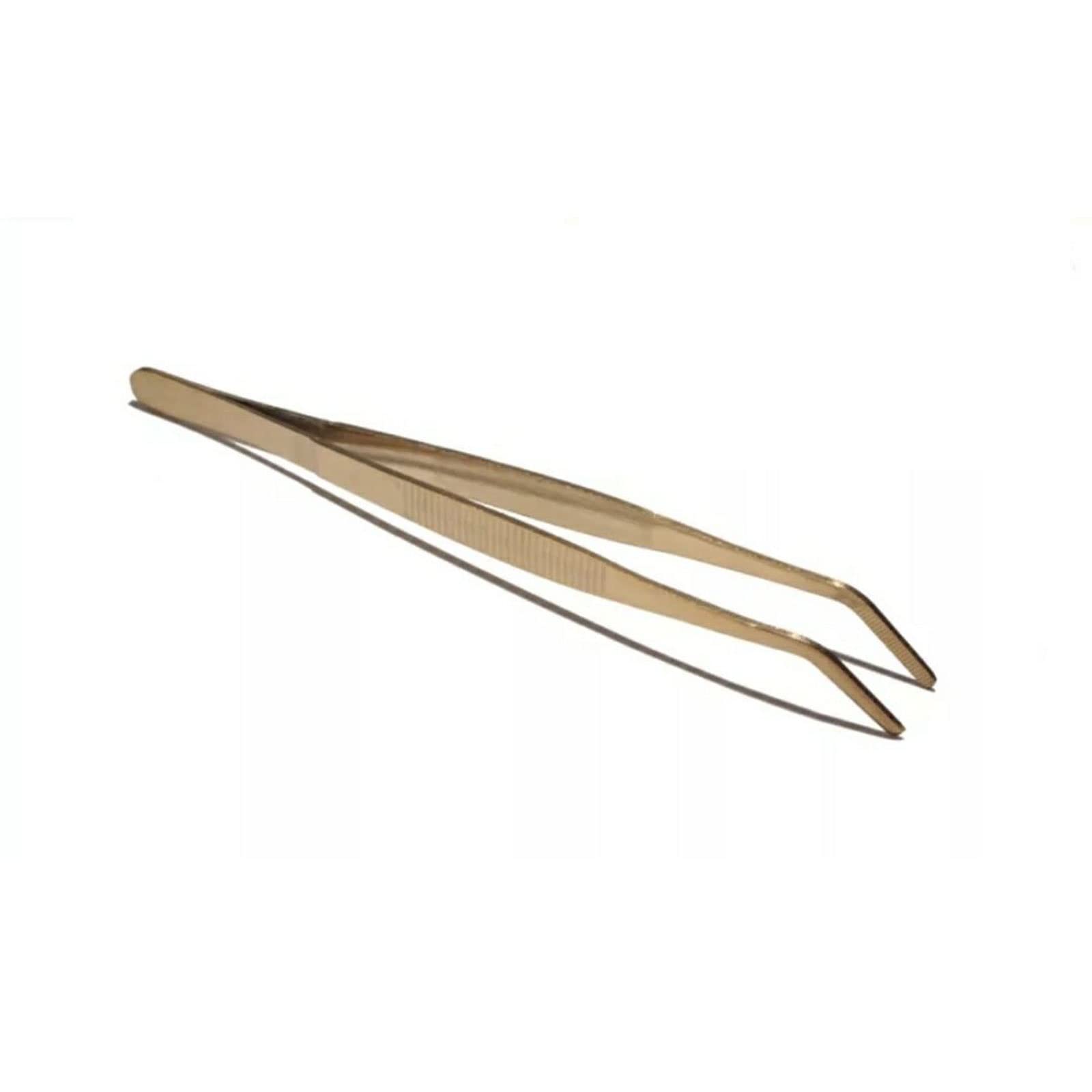 Pinzette zur Haarentfernung, schräger Mund, Flacher Mund, Edelstahl, Goldener Augenbrauenclip, kleine Pinzette, Flacher Mund, Augenbrauenclip, Make-up, Augenbrauenclip, Beauty-Tool