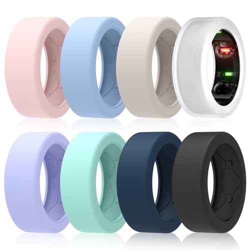 SZJCLTD �����O�J�o�[ 8�p�b�N Oura Ring Gen 4 /Gen 3/ Samsung Galaxy Ring�p ���h�~ �e���V���R�� Oura �����O�J�o�[ ���[�N�A�E�g�W���p - �����o�蒆