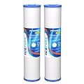 ICEPURE 5 Micron 20" x 4.5" Whole House Sediment and Carbon Water Filter Replacement Cartridge for AP810-2, SP-DD-5005-20BB, DGD-5005-20, FPMB5-20, P5-20BB, FP25B, SDG-45-2005, CMMF0520-45W1, 2PACK